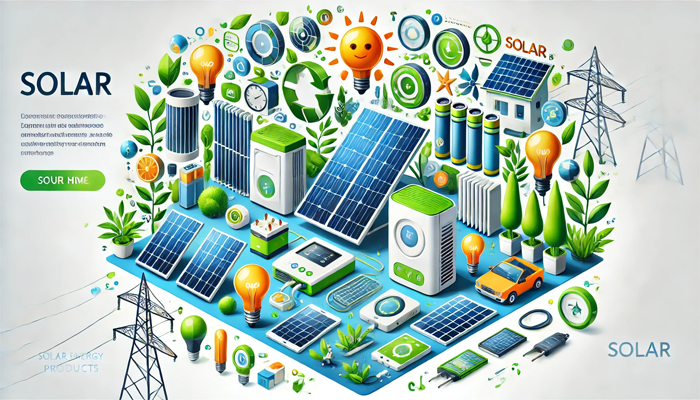 Solar Products Kits Packages, Panels, Batteries, Equipment,  Parts and Ordering